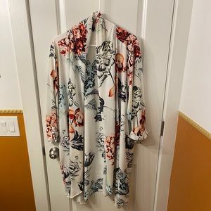 Melissa McCarthy Floral Kimono